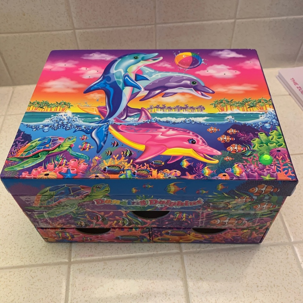 Lisa Frank Stationary Box